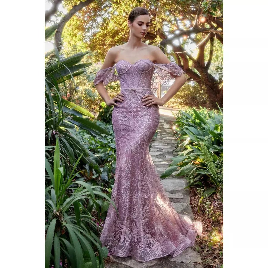 A1105 Corset Mermaid Dress By Andrea And Leo - SARAH FASHION