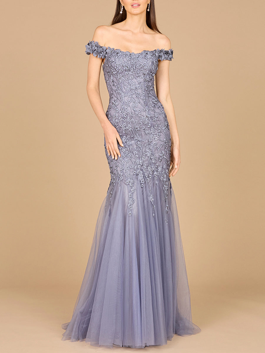 Off Shoulder Mermaid Gown