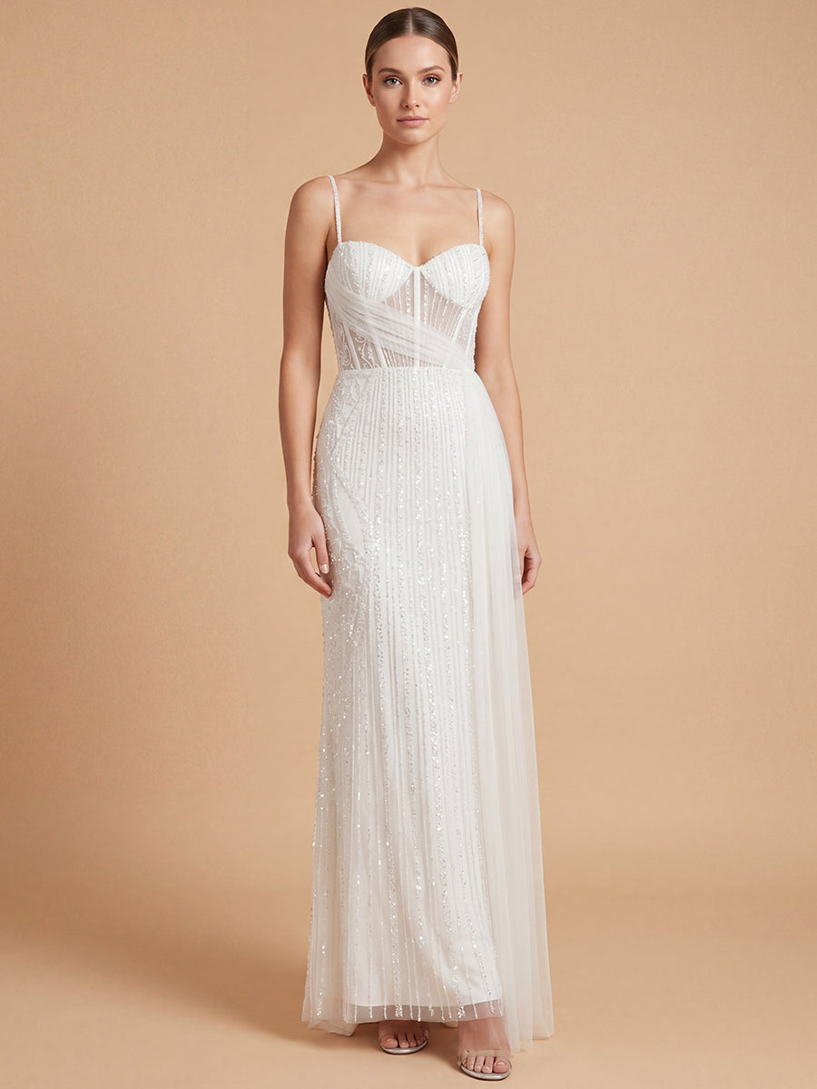 Bridal Draped Corset Gown | 51229