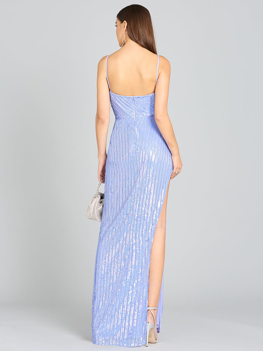 Tiffany Sequin Dress Black / 0