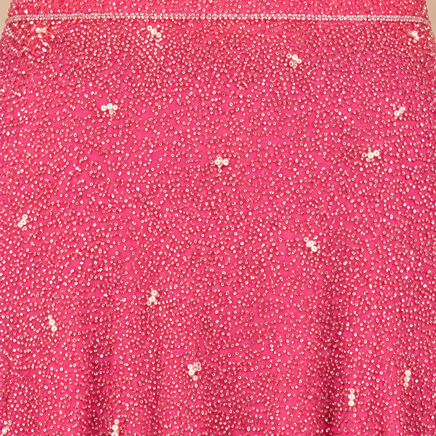 Ombre Beaded Gown  - OUTLET