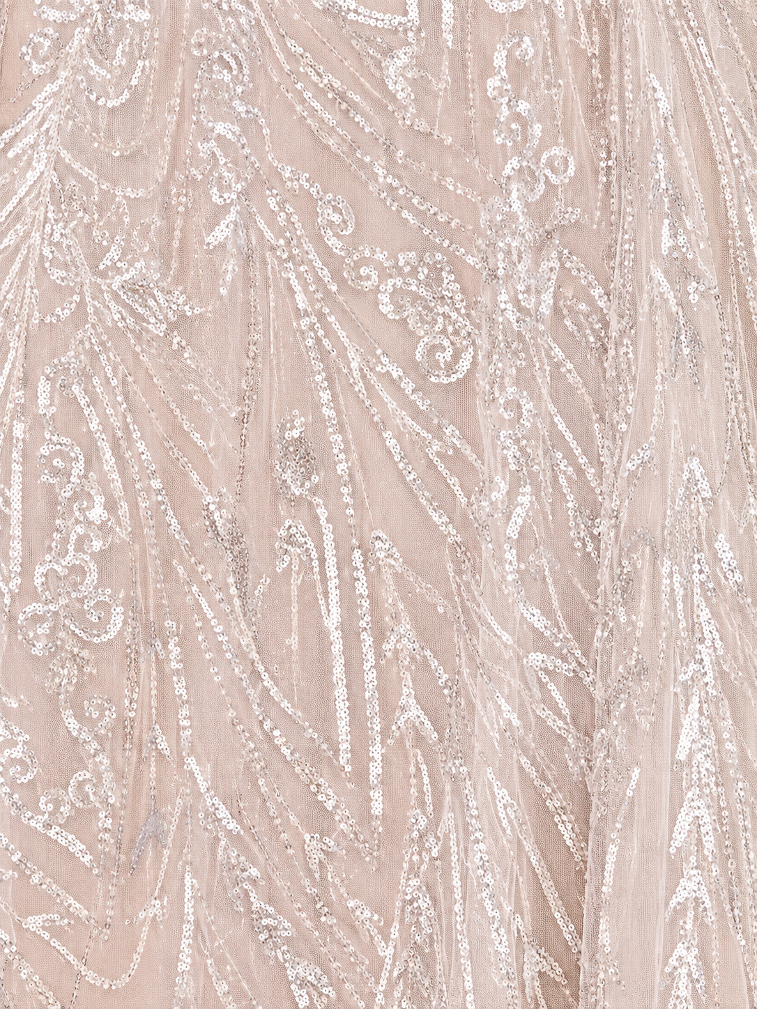 Long Sleeve High Neck Gown | 29154