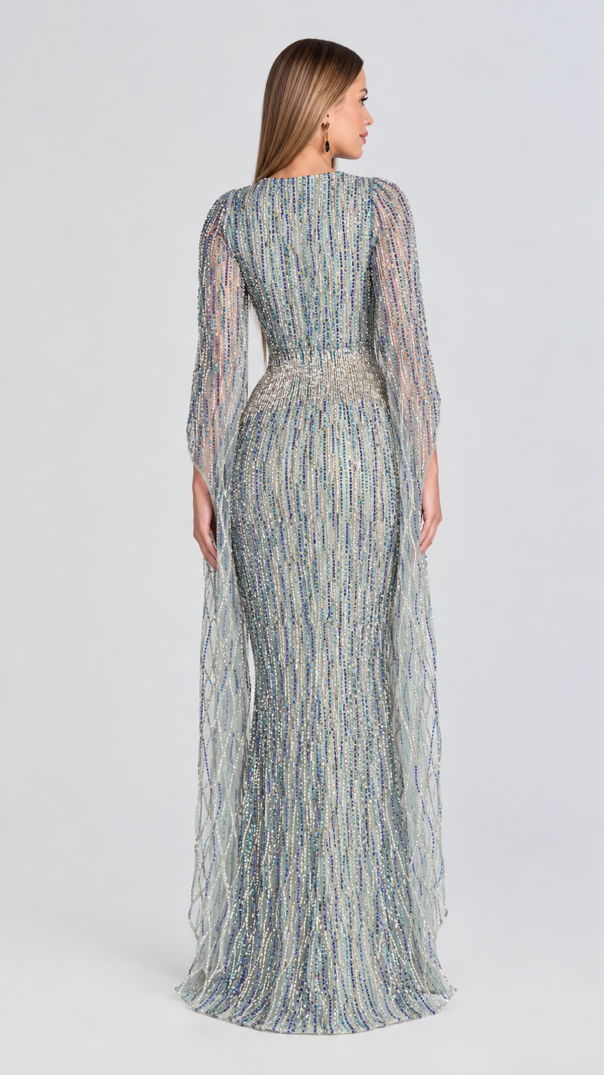 Fatima Empire Tassel Dress