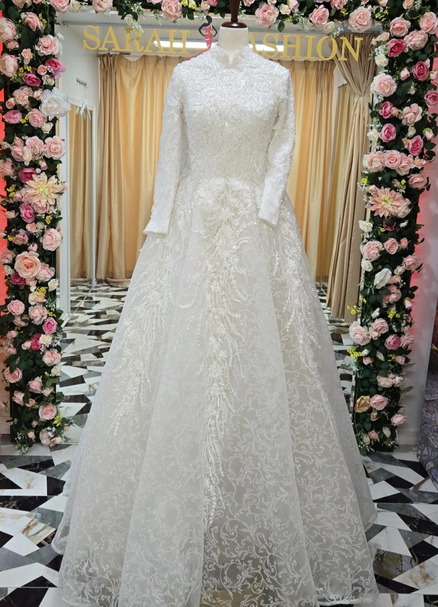 Modest Wedding dress 01