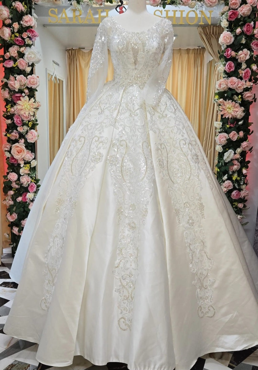 Satin Wedding Dress