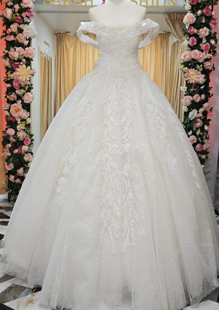 Off The Shoulder Wedding dress