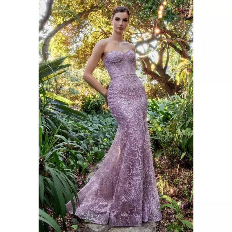 A1105 Corset Mermaid Dress By Andrea And Leo - SARAH FASHION