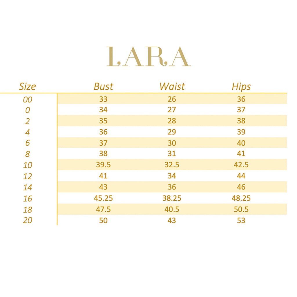 LARA 29165 - CASCADING BEADS LONG SLEEVE DRESS - SARAH FASHION